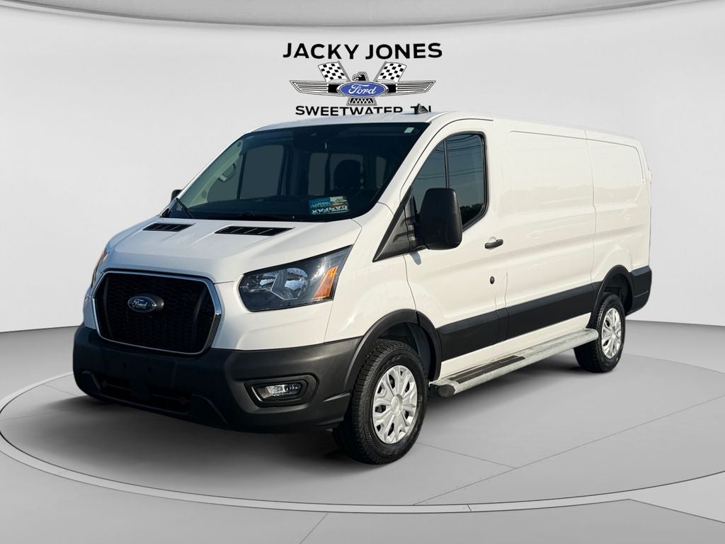 2025 Ford Transit Van Base in White — front three-quarter view