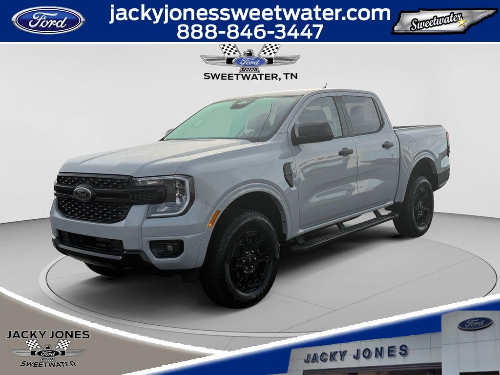 2026 Ford Ranger XLT in Avalanche — front three-quarter view