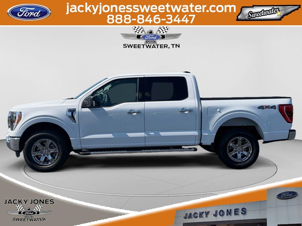 2021 Ford F-150 — rear three-quarter view
