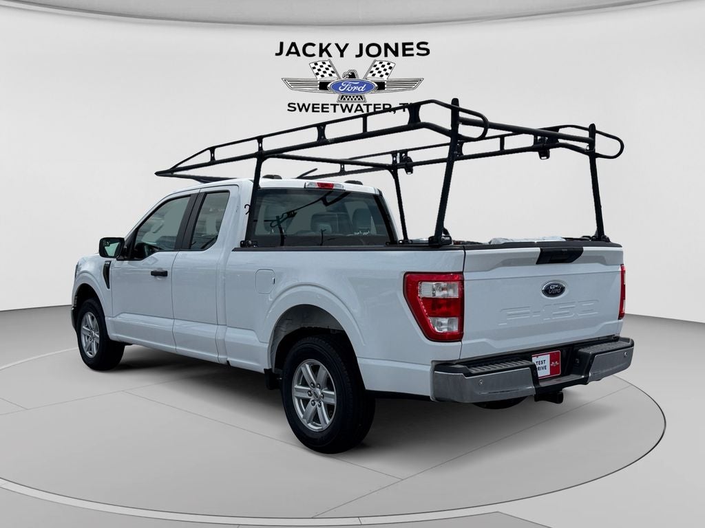 2023 Ford F-150 — rear three-quarter view