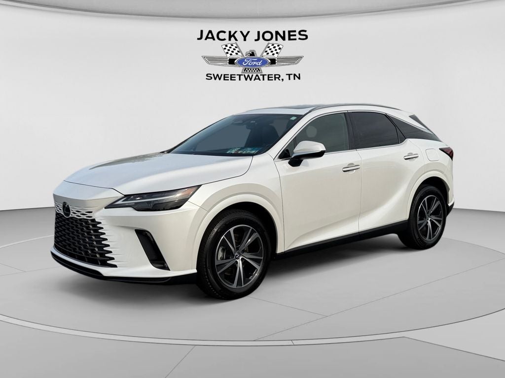 2023 Lexus RX 350 Premium in Eminent White Pearl — front three-quarter view