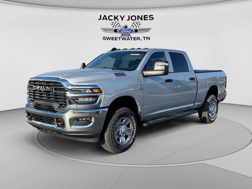 2025 RAM 2500 Tradesman in Silver Zynith — front three-quarter view